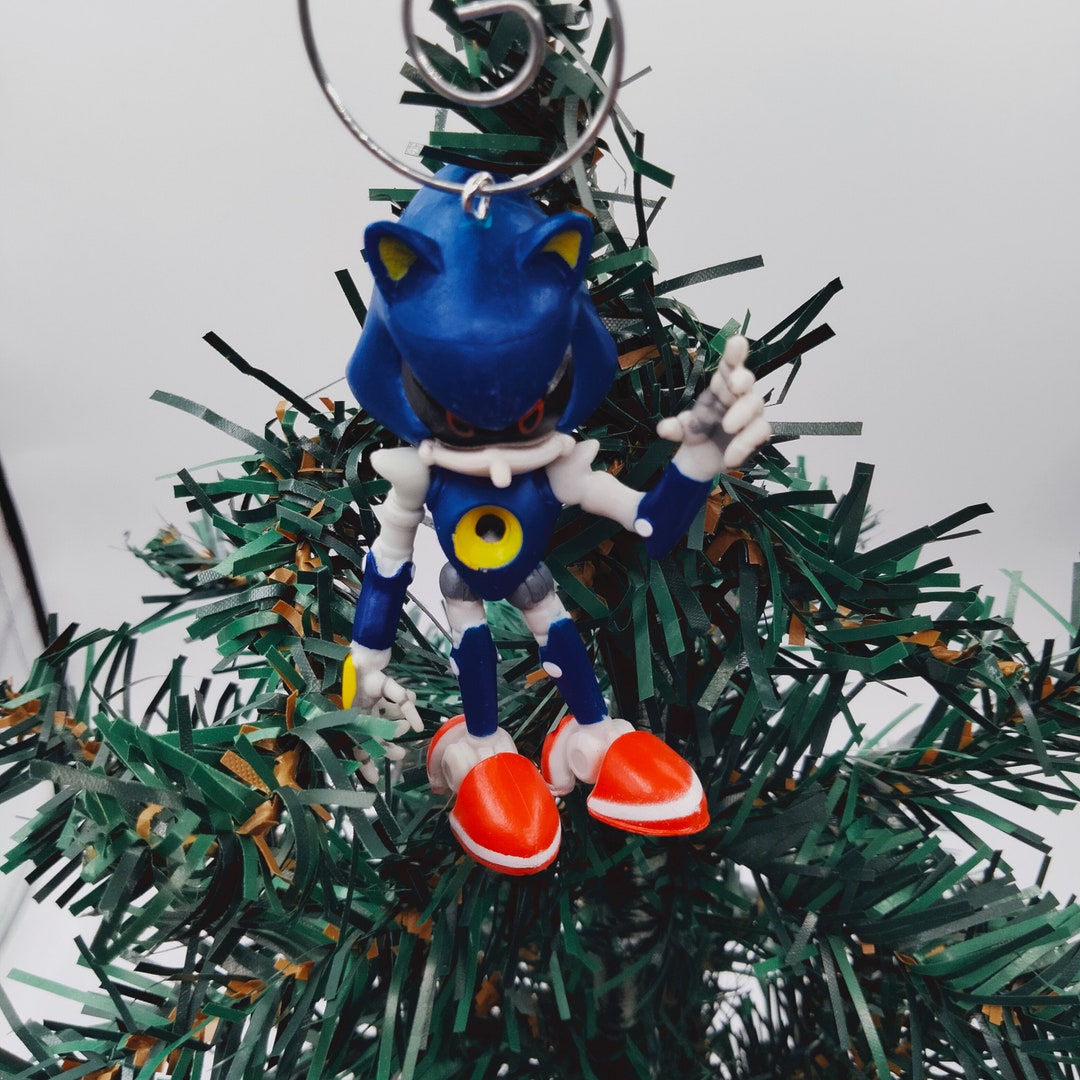 Shadow sonic the Hedgehog Figure or Christmas Ornament -  Denmark