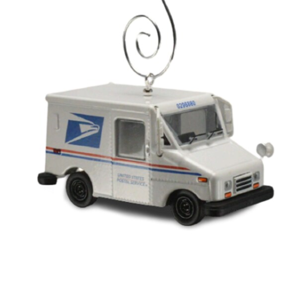 Matchbox 1:64 – Camion Postale USPS In Diecast Bianco Per Collezionisti, Decorazione Natalizia Personalizzata