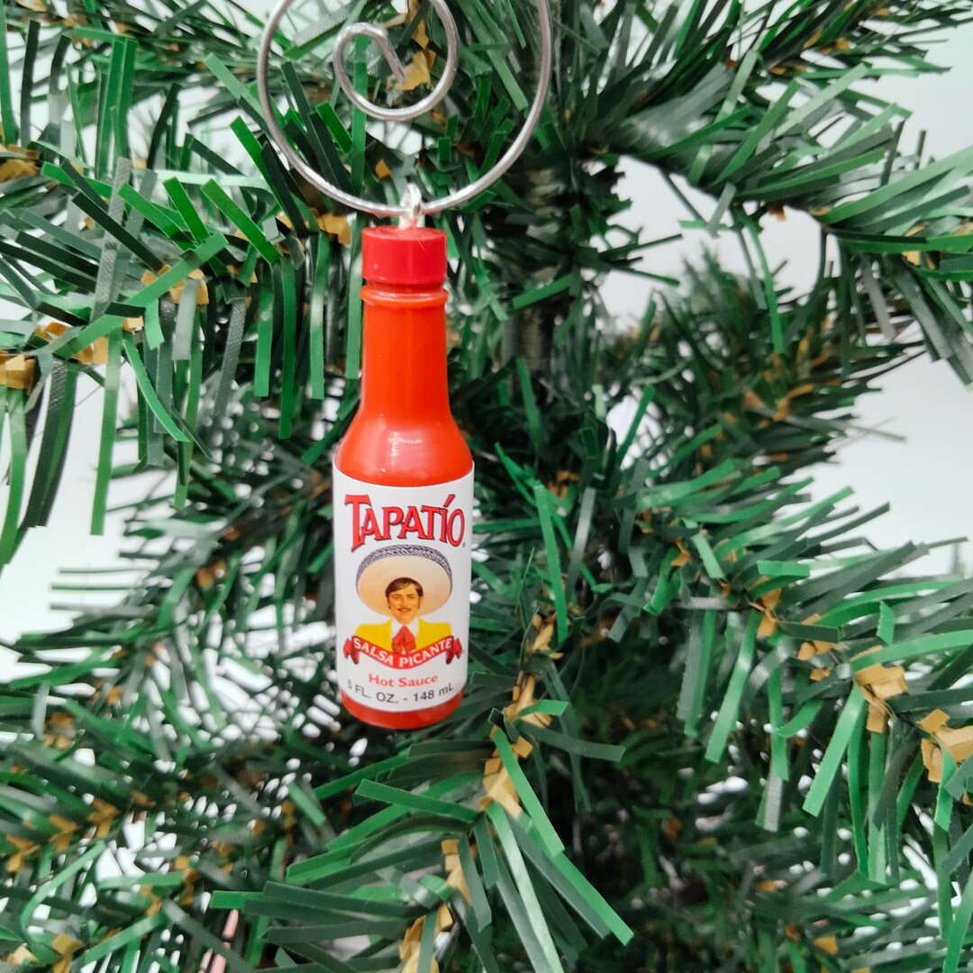 Hot Sauce Christmas Ornament 