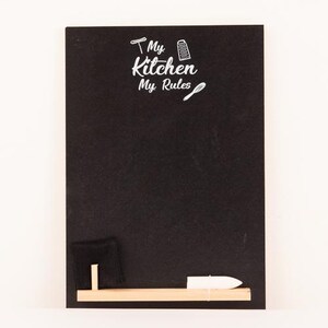 Kitchen Note Board, Small Kitchen Chalkboard, Chalkboard Notice Board ...