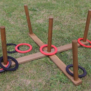 Wooden Ring Toss, Large Outdoor Game