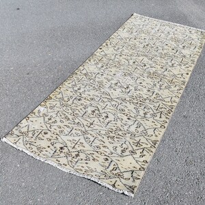 Stair rug, Decor rug 2.9 x 7.1 Ft Hallway rug, Turkish rug, Boho rug, Vintage rug, Runner rug, Aztec rug, Corridor rug, Carpet RR1620