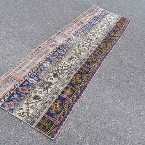 Stair rug, Decor rug 2.4 x 8.1 Ft Hallway rug, Turkish rug, Bohemian rug, Vintage rug, Runner rug, Aztec rug, Corridor rug, Carpet RRA0463