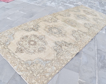 Unique turkish rug, Vintage rug, Boho rug, Saloon rug, 5 x 13.4 ft Handmade rug, Large rug, Livingroom rug, Rustic decor, Decor rug RRA1646