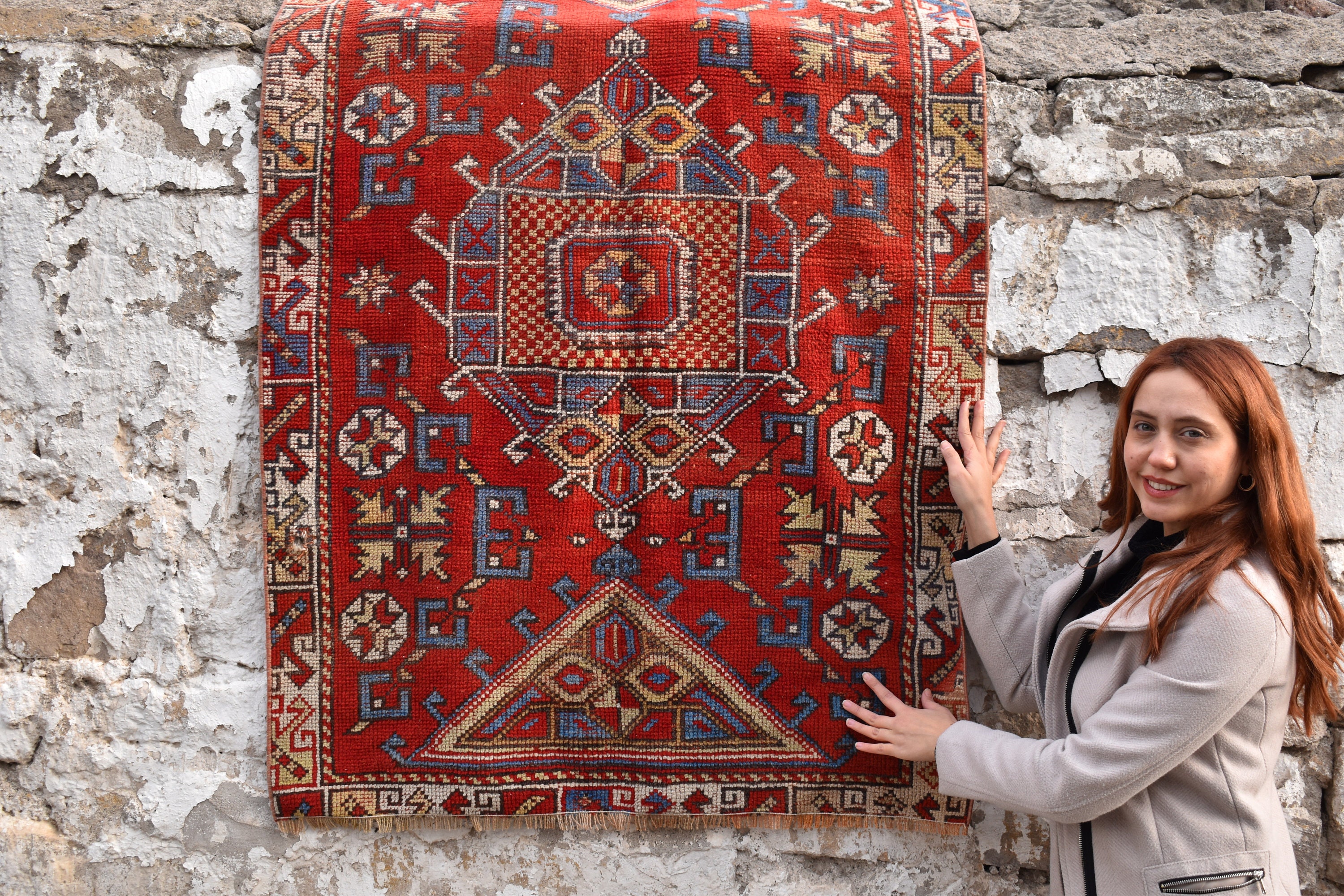 137×123 “Rose quartz”ViNTAGE TURKiSH RUG 137×123 “Rose quartz”ViNTAGE TURKiSH RUG