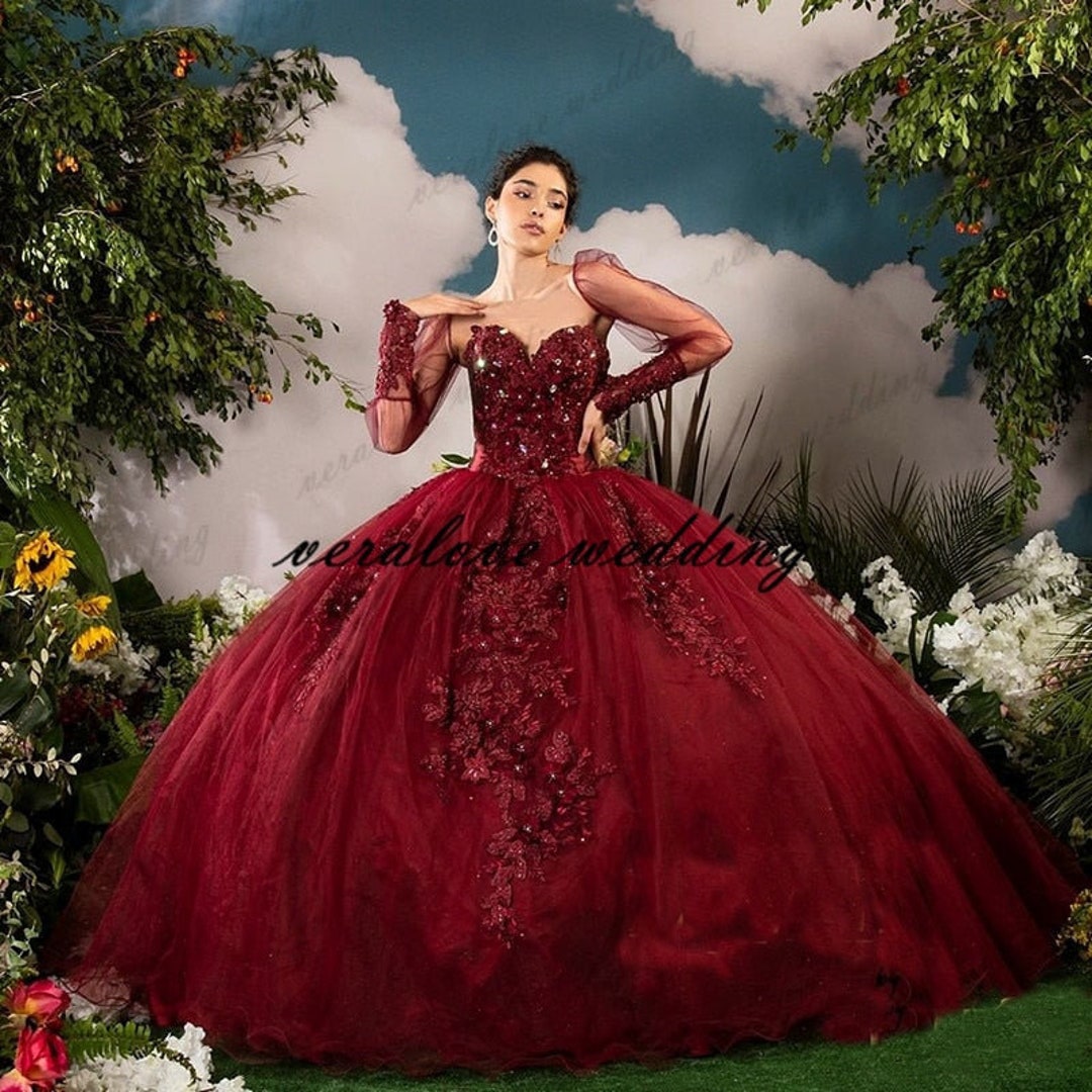 Vestidos De 15 Años Burgundy Quinceanera Dresses With Jacket - Etsy Ireland Vestidos De 15 Años Burgundy Quinceanera Dresses With Jacket - Etsy Ireland