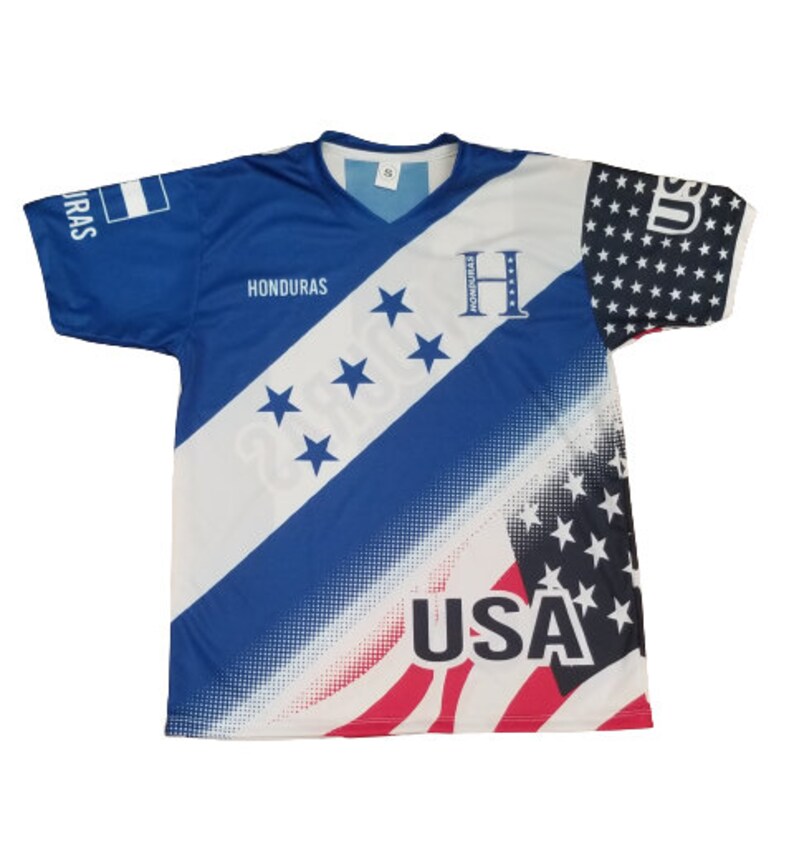 Honduras USA Premium Jersey Etsy