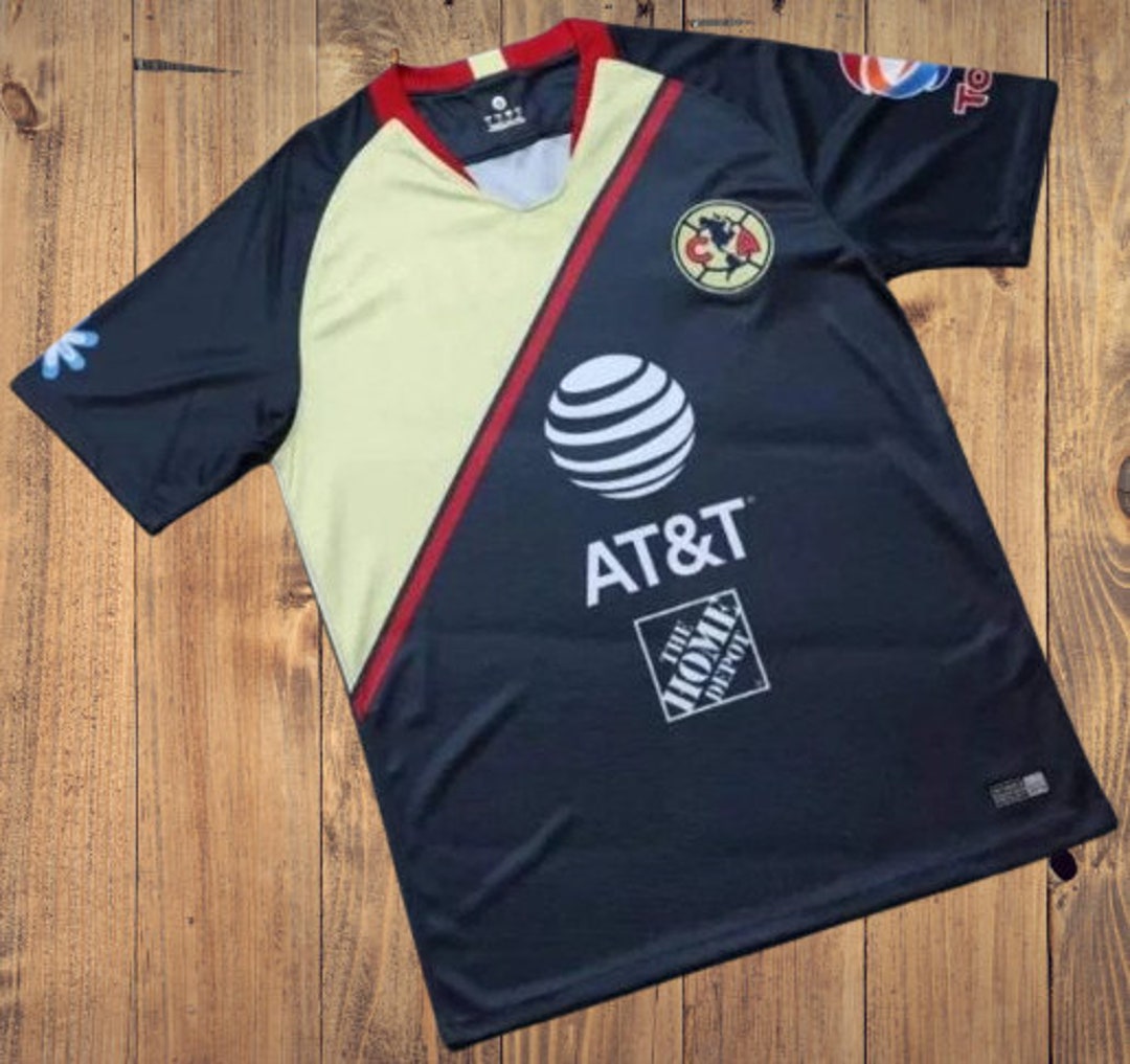 Club America Blue Azul Premium Soccer Jersey Etsy