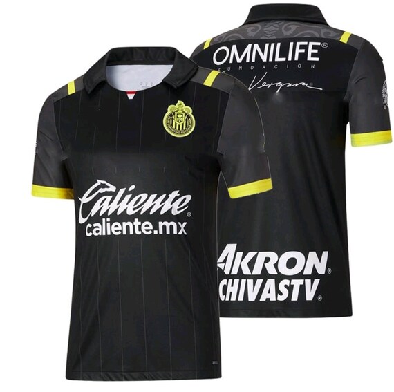 Black Negra Premium Soccer Jersey 2022 