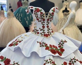 mexican style quinceanera dress