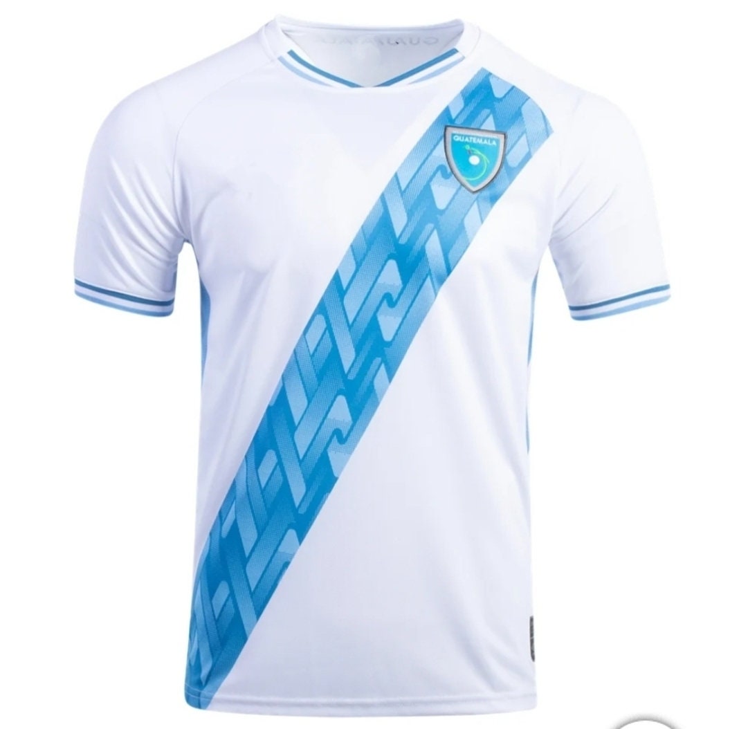 Guatemala Blanca Camiseta De Fútbol Premium 2023 Etsy México