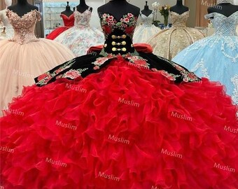 red dress for sweet 15