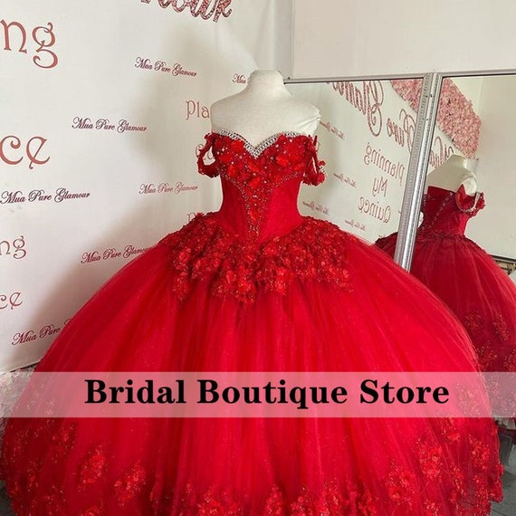 Red Quinceanera Dresses Sweetheart Crystal Bridal Prom Ball Gowns Q201628 -  China Quinceanera Dresses and Ball Gowns price | Made-in-China.com