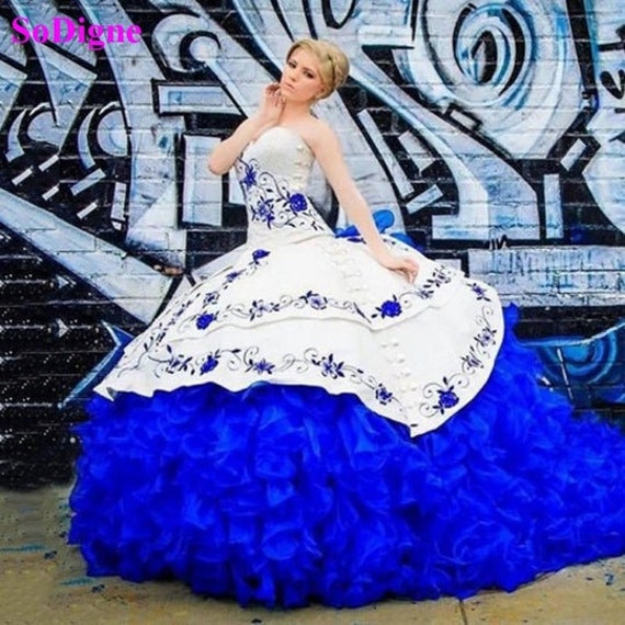 Royal Blue Masquerade Dresses