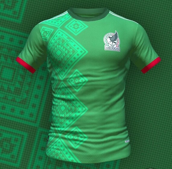 Mexico La Verde Soccer Jersey World Cup new munimoro.gob.pe