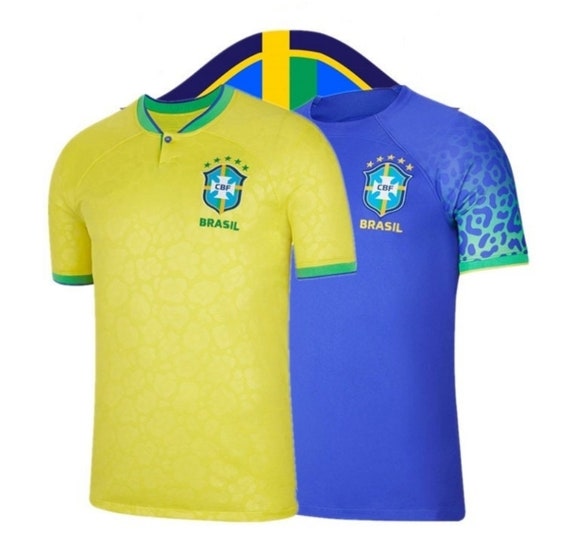 New Brazil Home Away Premium Soccer Jersey 2022 pic