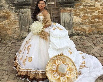 Nuevos Vestidos de Quinceañera Charro con Envoltura Bordada - Etsy España Nuevos Vestidos de Quinceañera Charro con Envoltura Bordada - Etsy España