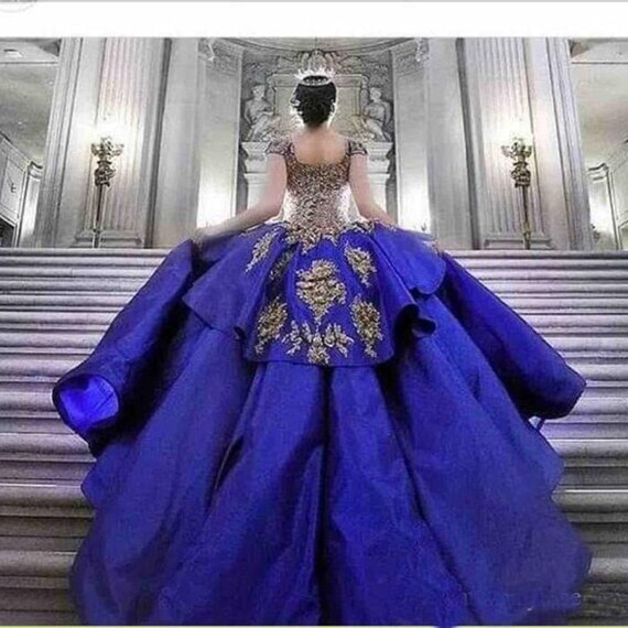 Royal Blue Masquerade Dresses