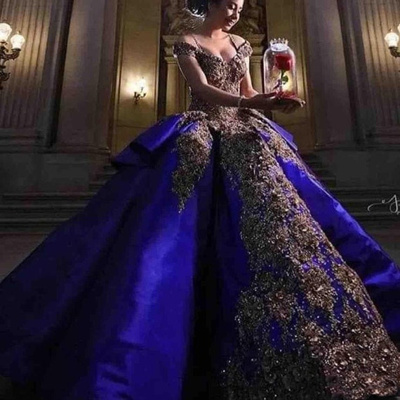 Royal Blue Masquerade Dresses