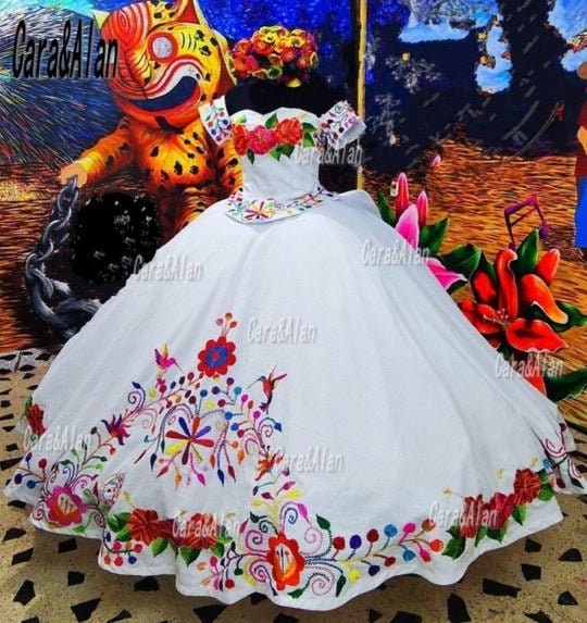 Charro Vestidos De 15 Años Mexican Embroidery Quinceanera - Etsy Finland Charro Vestidos De 15 Años Mexican Embroidery Quinceanera - Etsy Finland