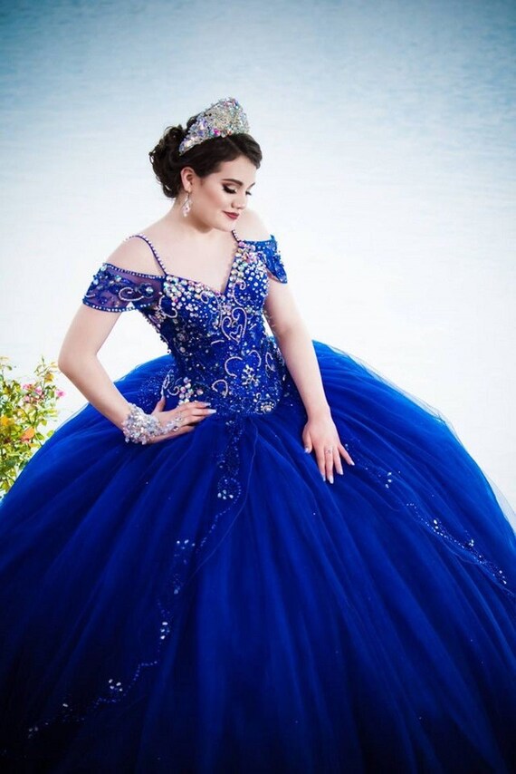 Crystal quinceanera cheap dresses