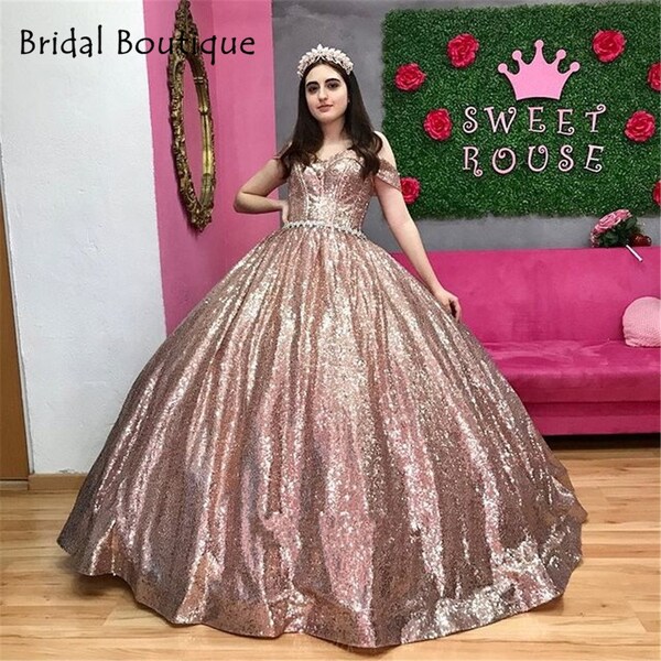 modest evening dresses with sleeves Long Prom Dress Long Style:ES00237MG Gold Long Party Dress, 7.5.22