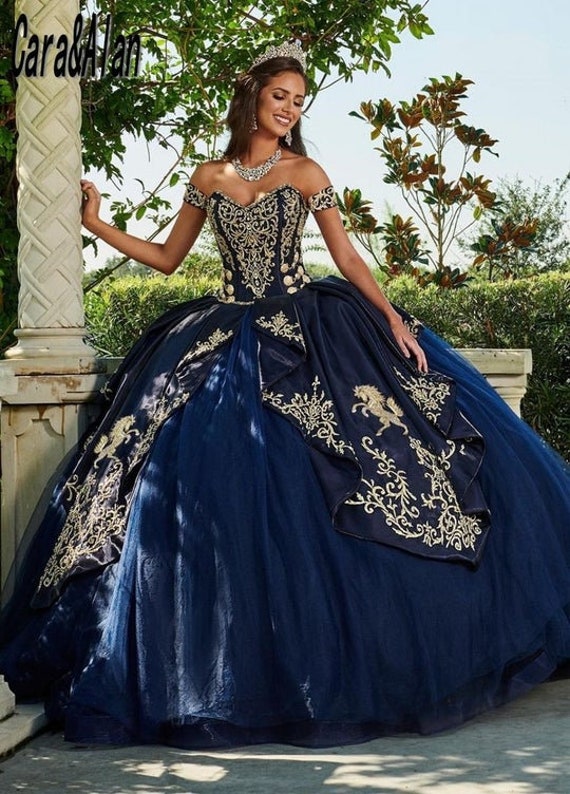 Charro Vestido De15 Años Azul Marino Bordado Quinceañera - Etsy México Charro Vestido De15 Años Azul Marino Bordado Quinceañera - Etsy México