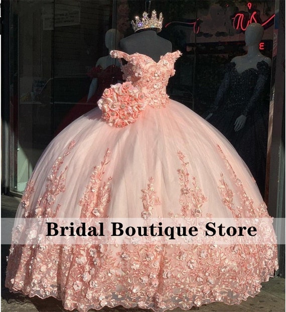 pink quinceanera dresses