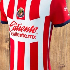 New Chivas Red Rojo Premium Soccer Jersey 2024