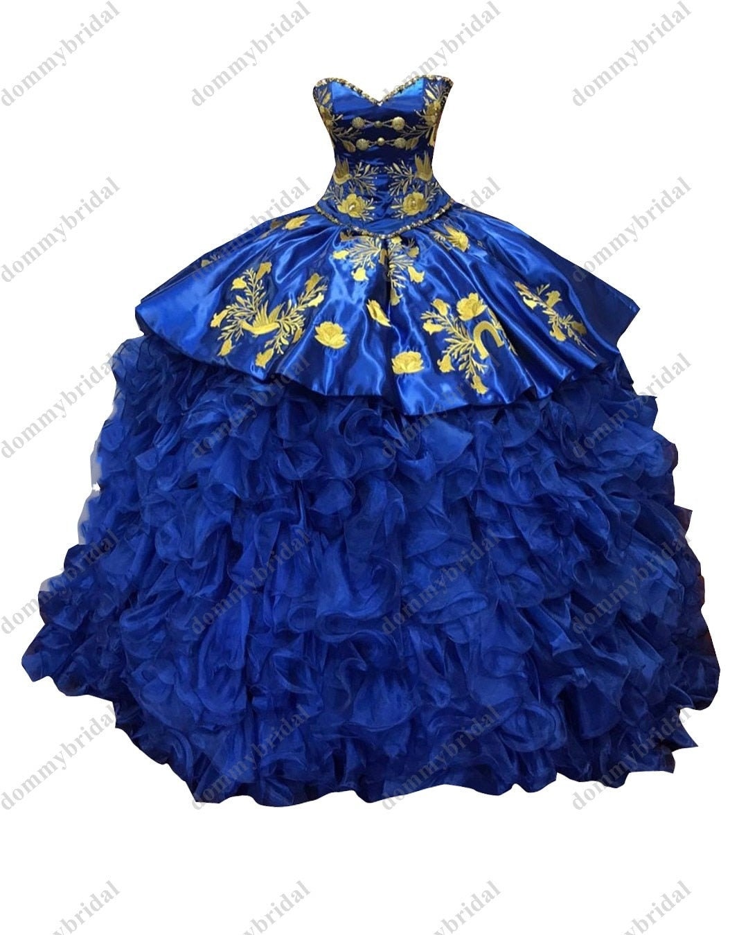 Blue charra dress - Etsy España Blue charra dress - Etsy España