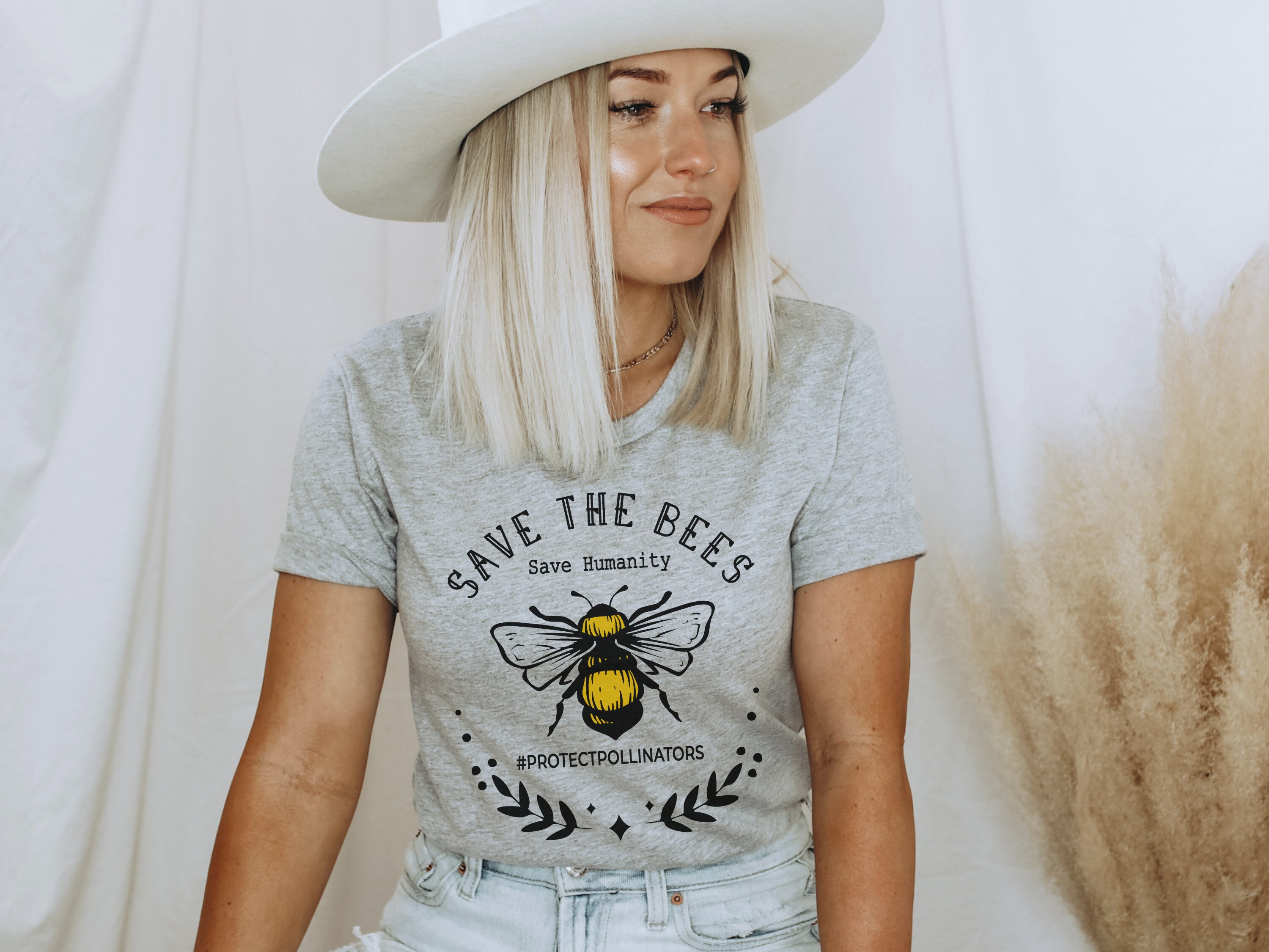 Save The Bees Save Humanity T-Shirt Save The Bees Save Humanity T-Shirt