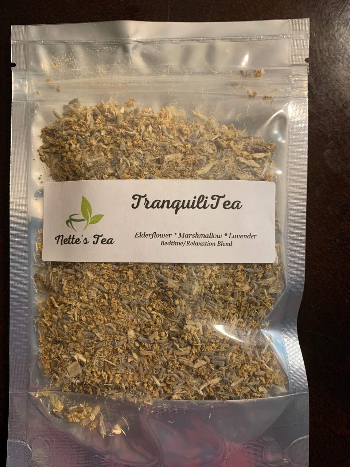 TranquiliTea Elderflower Herbal Tea Blend Etsy