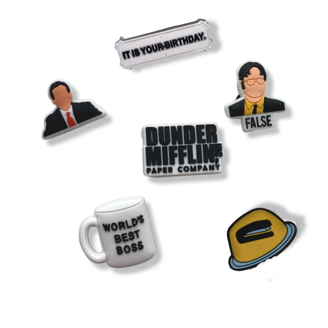 The Office Croc Charms Etsy