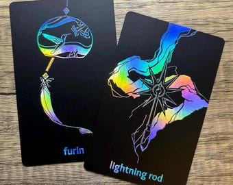 Black Salt Oracle Deck - Etsy