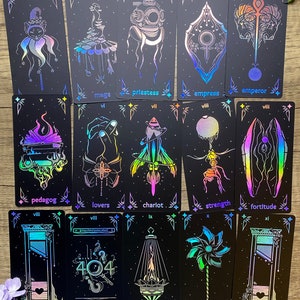 Carta de reemplazo del Tarot de la Sal Negra