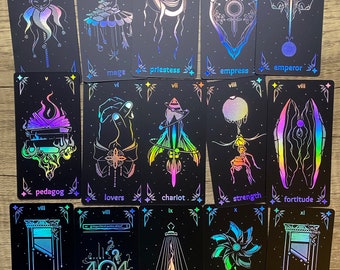 Schwarzes Salz Tarot Ersatzkarte