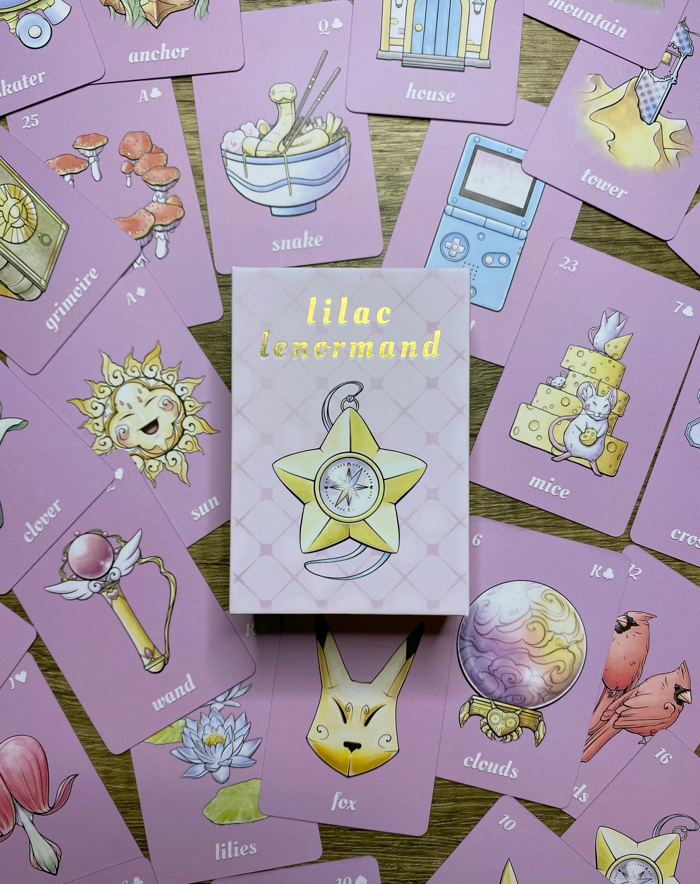 Lavender lenormand - Etsy 日本