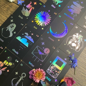 Cubierta Lenormand de sal negra