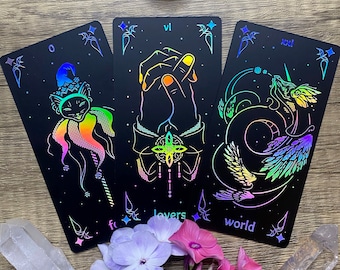 Black Salt Oracle Deck - Etsy