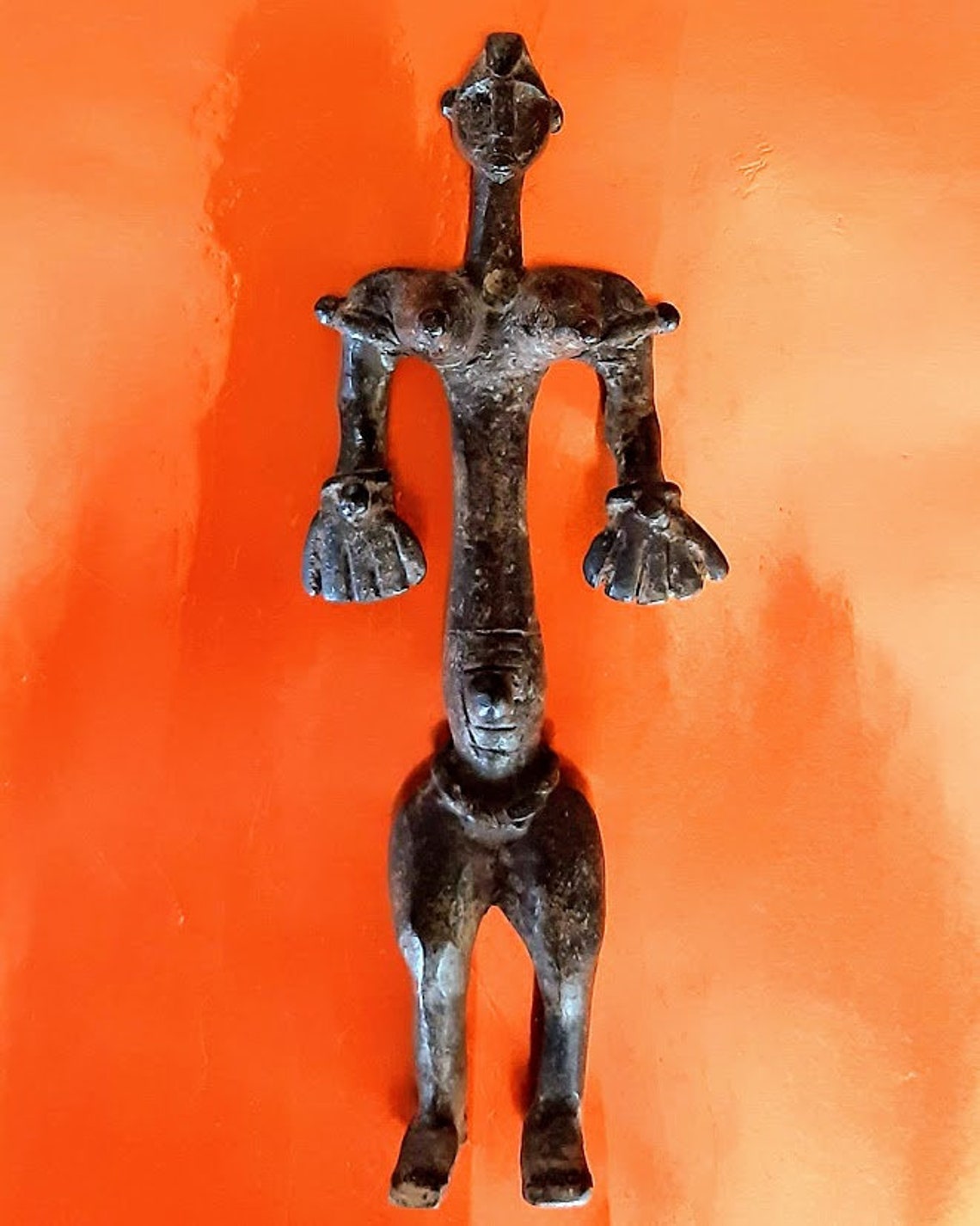 West African Senufo Bronze Fertility Fetish Etsy