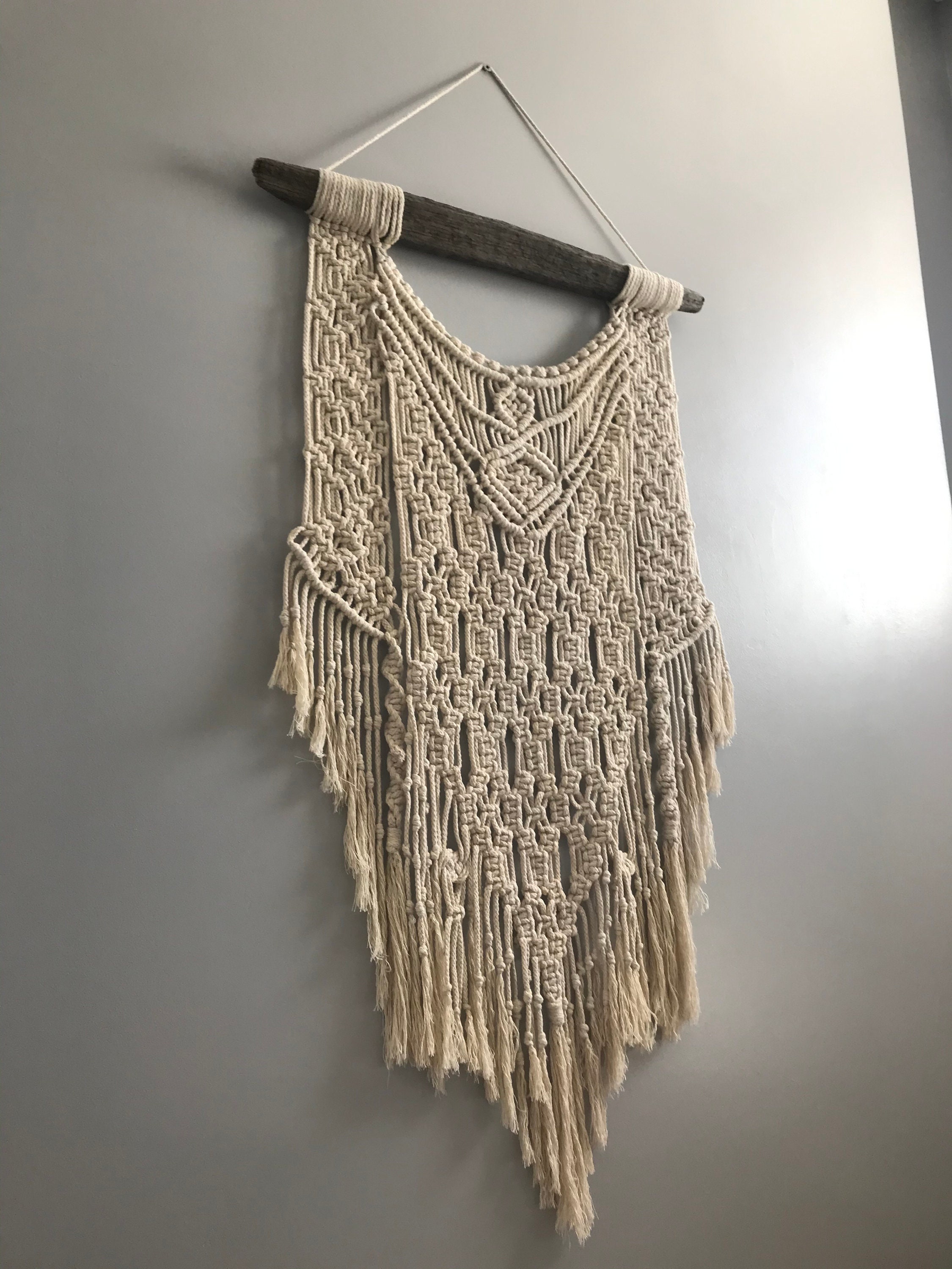 Mur De Macramé Suspendu,
