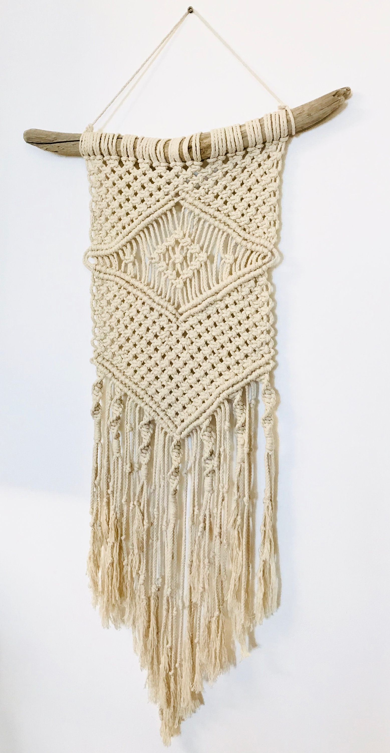 Accrochage Mural En Macramé