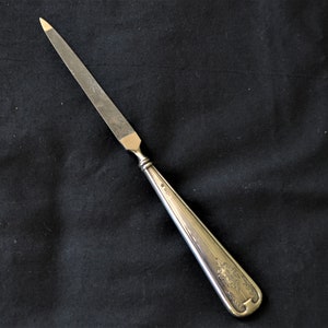 Deco Sterling Silver Nail File