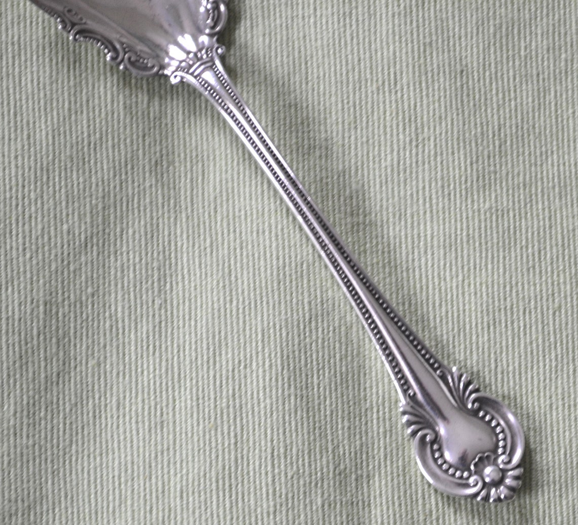 Vintage Irene Sterling Silver Sugar Spoon by International Etsy