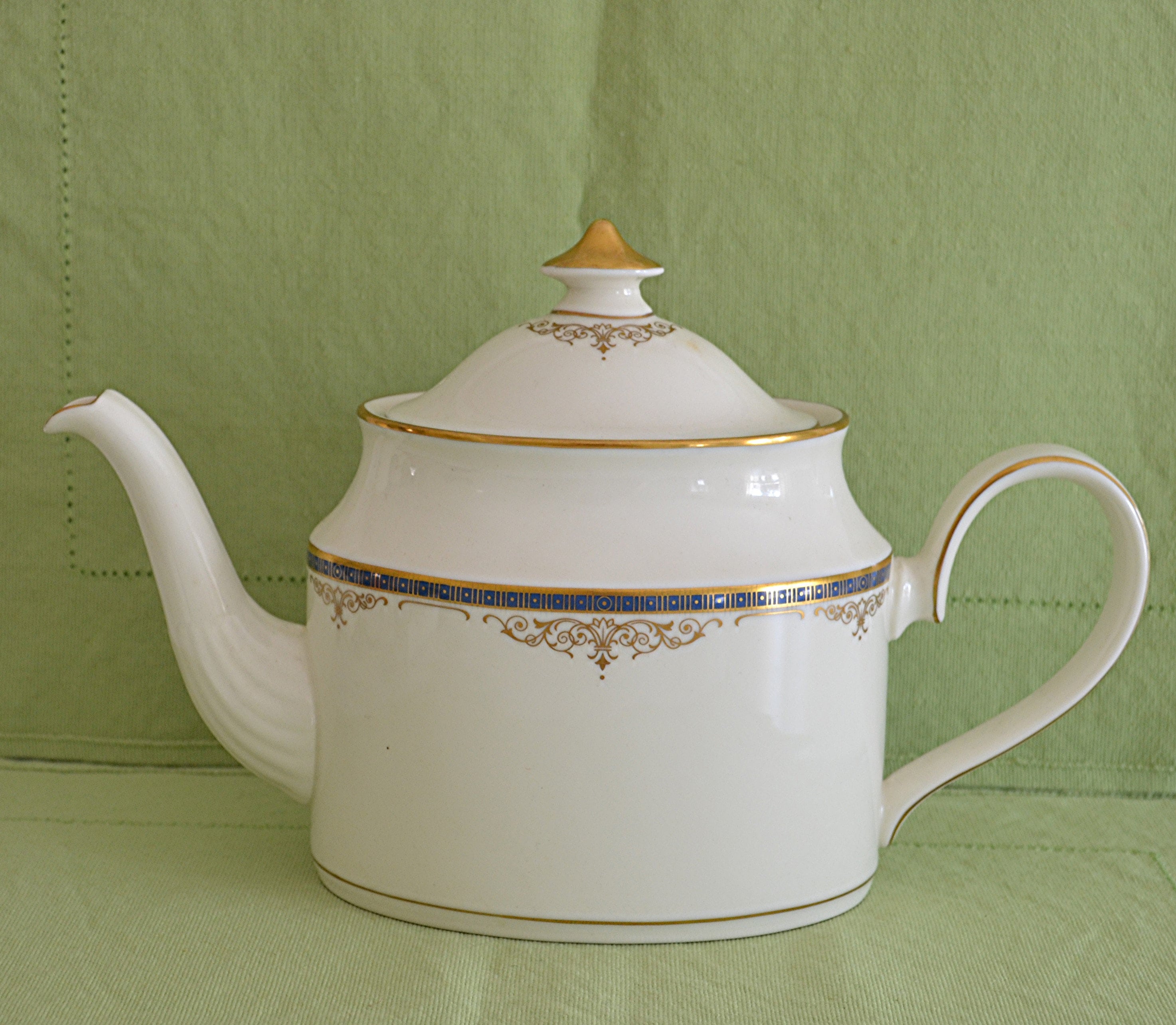 Minton Marlborough Teapot by Royal Doulton Etsy