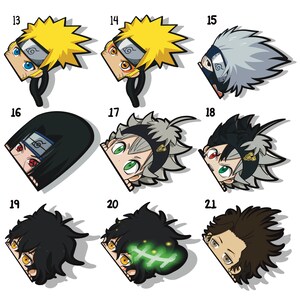 Anime Peeker Stickers 2 - Etsy