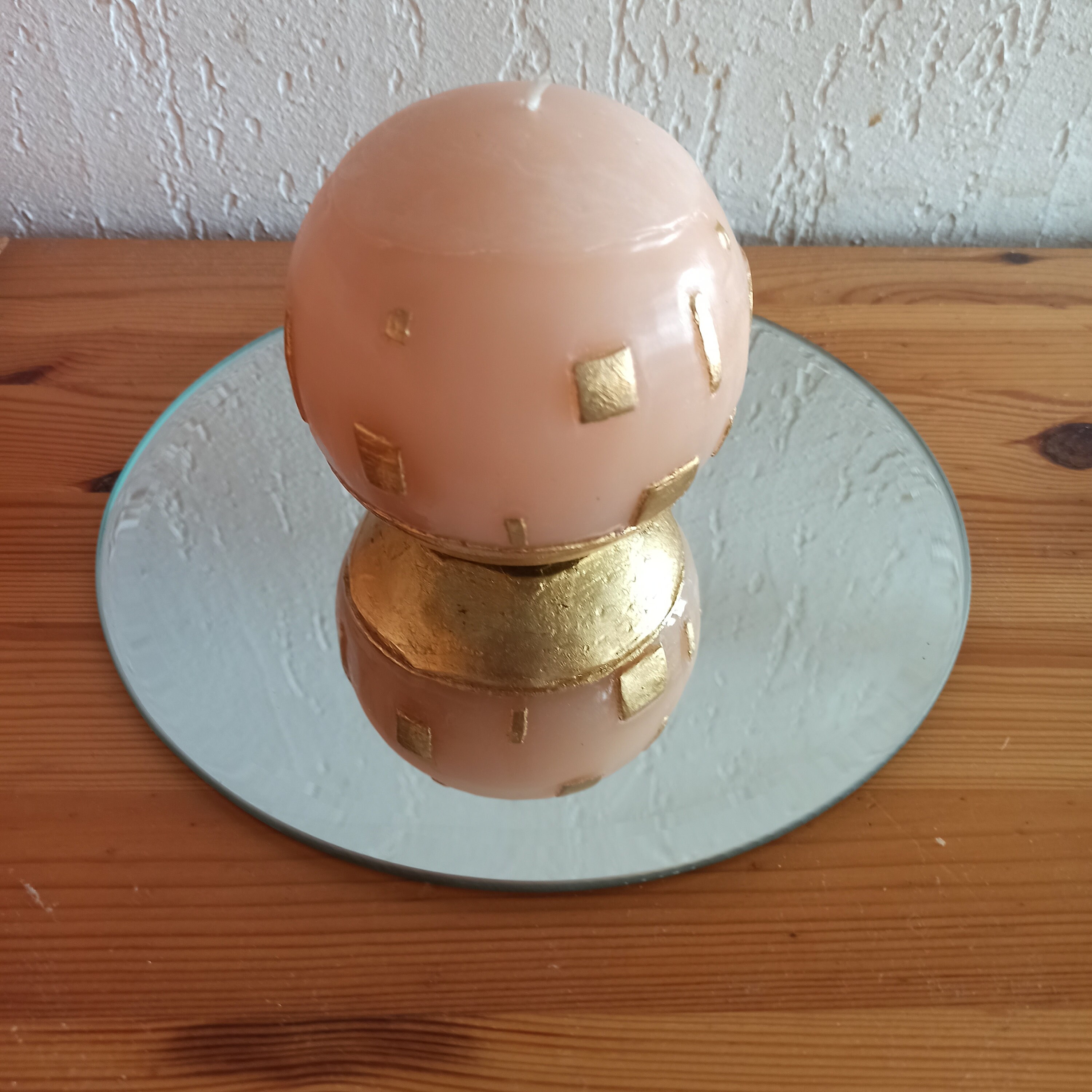 Bougie Décorée - Cubisme