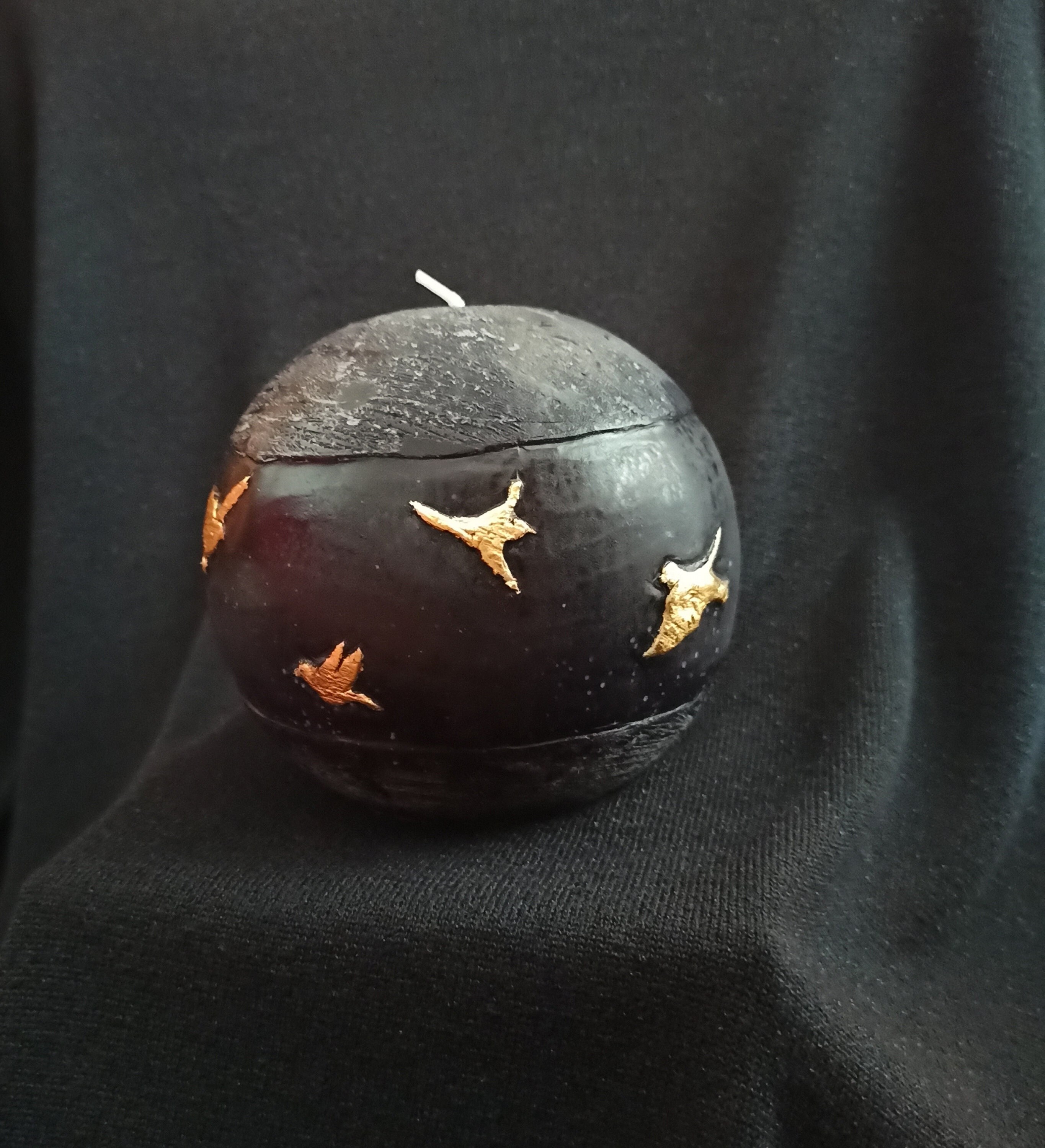 Bougie Décorée - Vol de Nuit