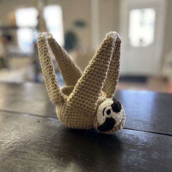 Sloth Plant Hanger Crochet Pattern