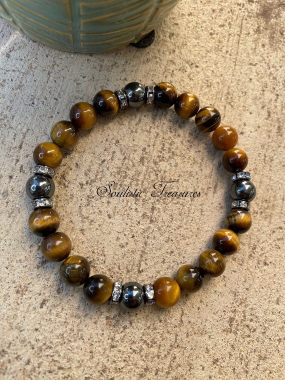 Tiger Eye Hematite Bracelet